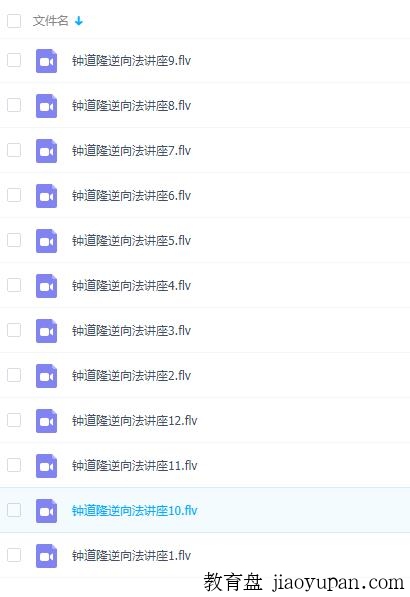 钟道旭逆向法讲座–英语-超强记忆法百度网盘论坛-超强记忆法百度网盘-看课盘
