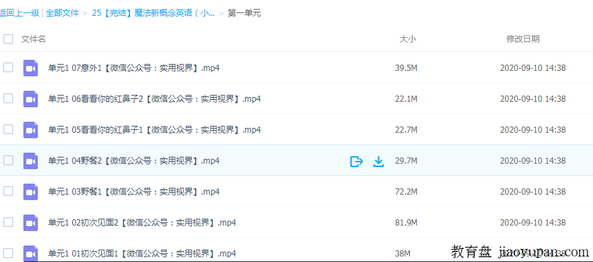 魔法新概念英语-小学魔法班-小学英语论坛-小学百度网盘学习资料-看课盘