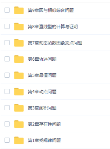 洋葱数学初中数学中考二轮复习完结-初中数学论坛-初中网盘学习资料-看课盘