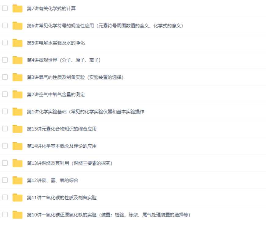 学而思陈谭飞秋季初三化学满分冲刺班（化学基本概念知识）-初中化学论坛-初中百度网盘学习资料-看课盘