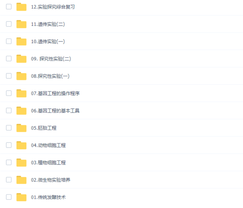 万猛2022届高考生物二轮复习寒春联报寒假班视频课程完结-高中生物论坛-高中百度网盘学习资料-看课盘