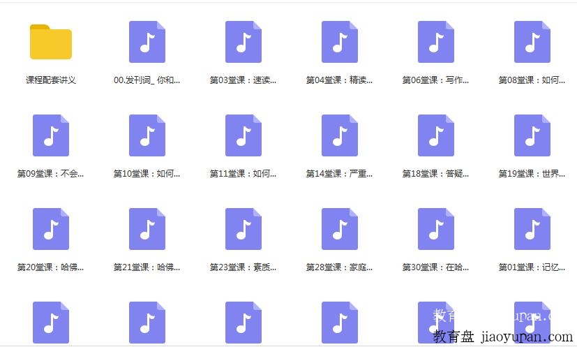 哈佛大学学霸的学习方法 教你高效学习-提分学习方法百度资源论坛-提分学习方法百度资源-看课盘