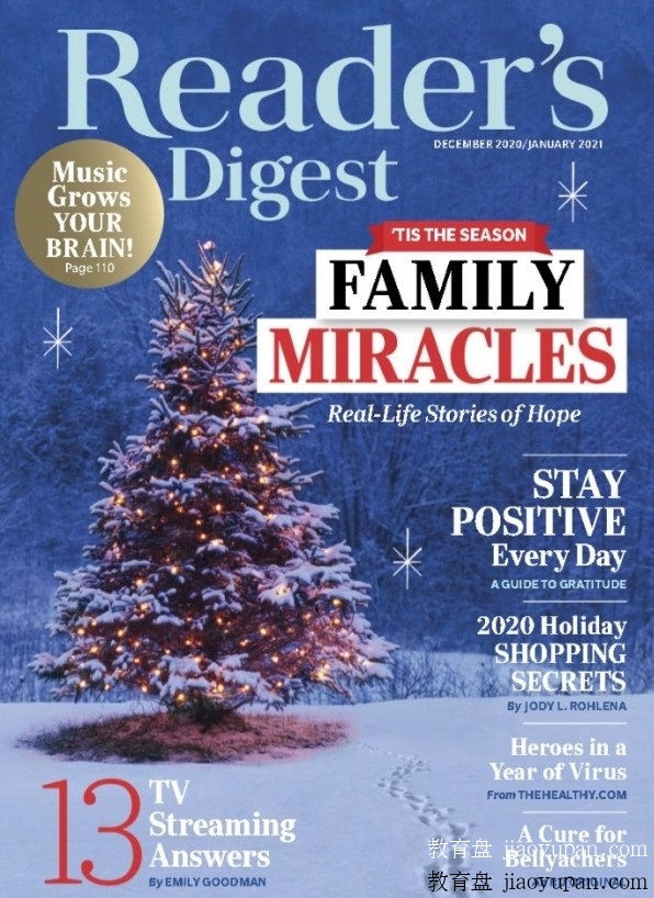 Reader’s Digest USA 美国版读者文摘 2014-2020年-人文社科论坛-百万各类图书资源-看课盘